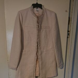 VENUS Blush Textured Blazer
